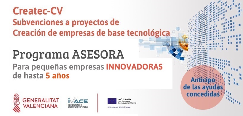 L'IVACE convoca dues ordres d’ajudes per a donar suport a xicotetes empreses innovadores i de base tecnològica